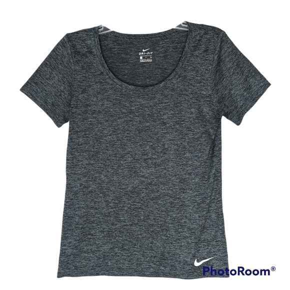 Nike Tops - Nike Dri-Fit T-Shirt Women’s Size Small Heather Gray SS Comfort Active Top